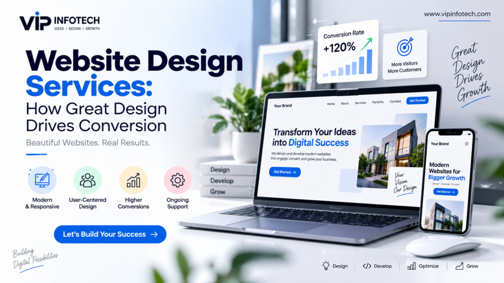 Website Design Services: How Great Design Drives Conversions and Business Growth